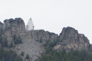 Our Lady of the Rockies overlooking Butte, MT