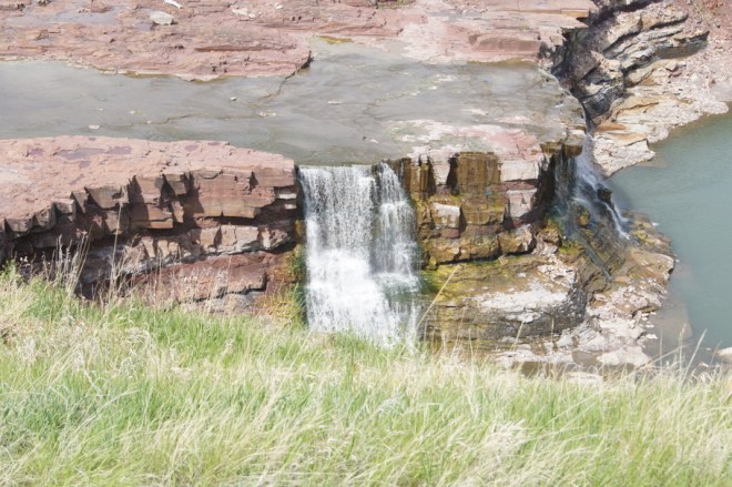 Rainbow Falls on the Missouri River