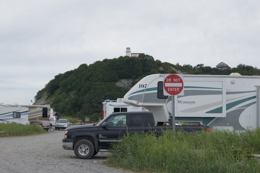 Camping at Deer Creek Beach, Ninilchik, Alaska