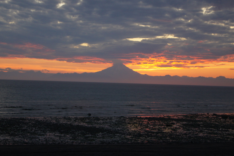 Mount Redoubt Sunset