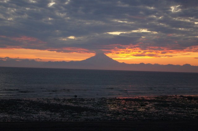Mount Redoubt Sunset