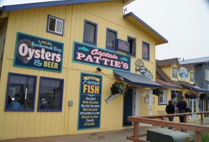 Delicious lunch at Captain Pattie's on the Homer Spit