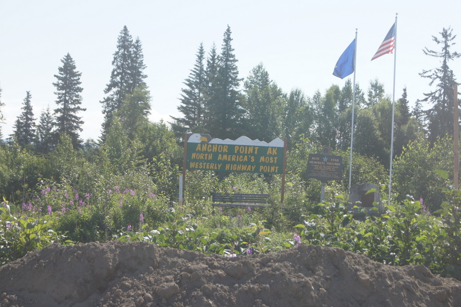 Anchor Point is the most westerly highway point in North America