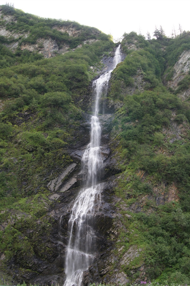 Bridal Veil Falls in Keystone Canyon
