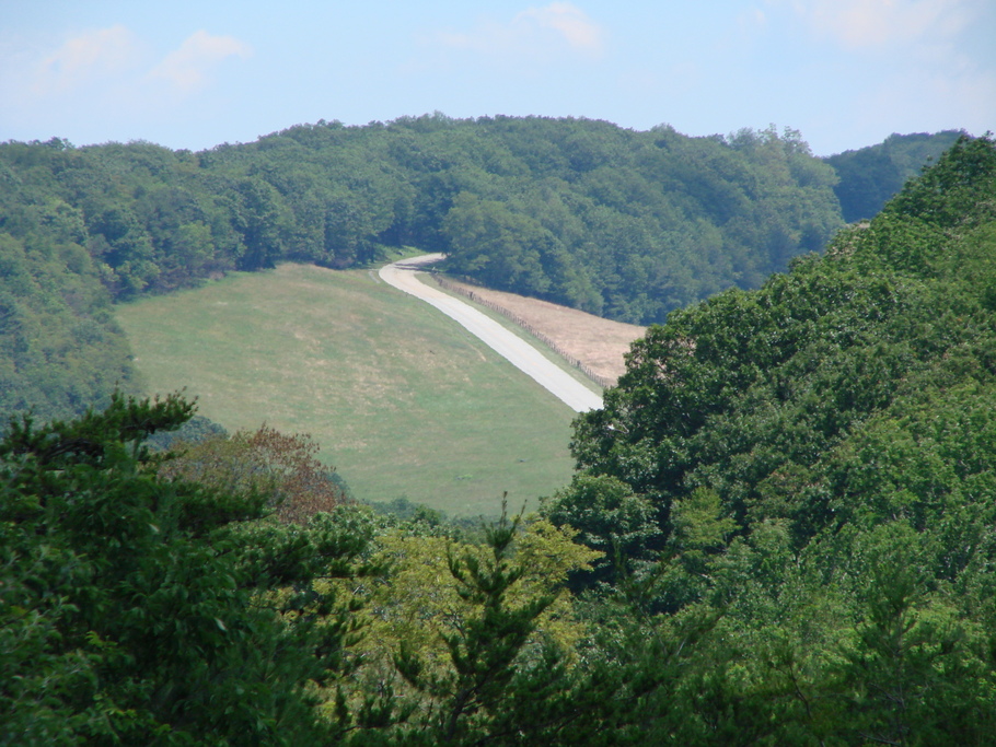 Twist in the Blue Ridge Parkway