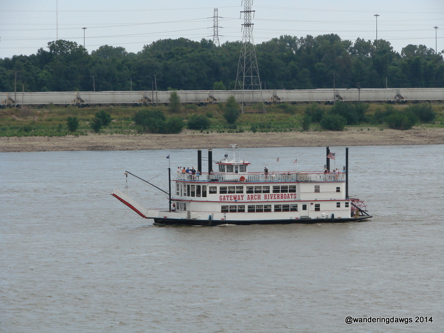 Gateway Arch Riverboat in St. Louis, Missouri