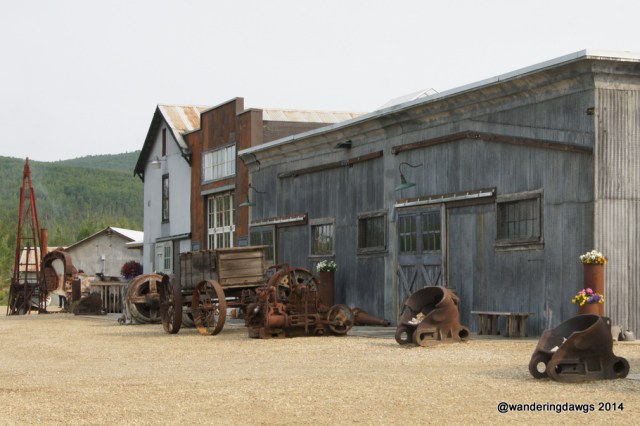 Gold Mining Relics in Fairbanks, Alaska