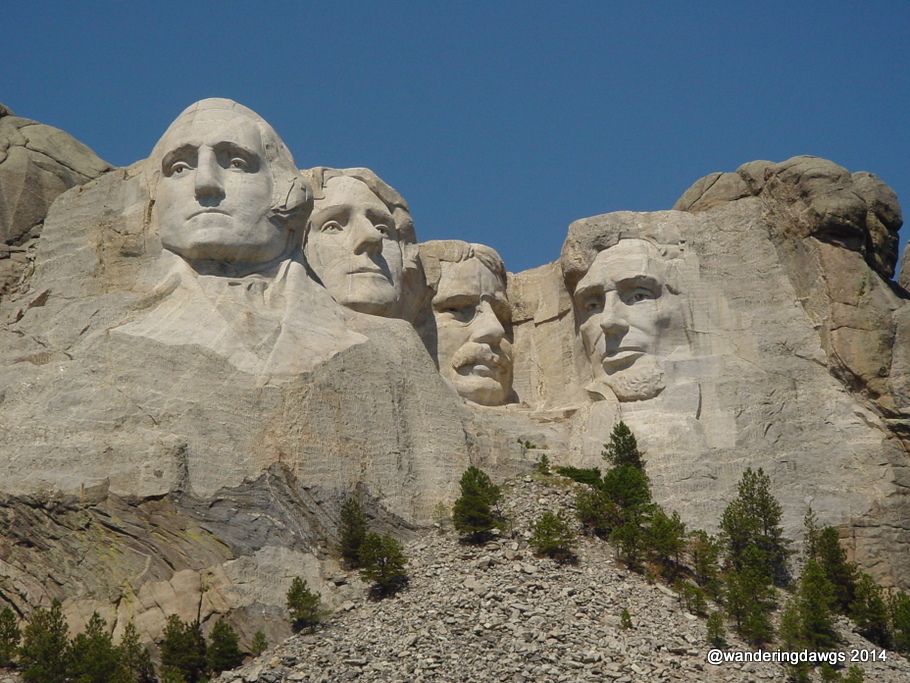 Mount Rushmore National Monument in the Black Hills of South Dakota