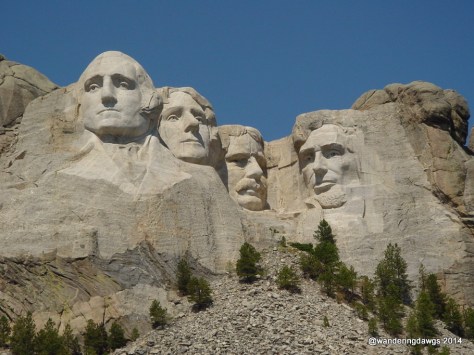 Mount Rushmore National Monument in the Black Hills of South Dakota