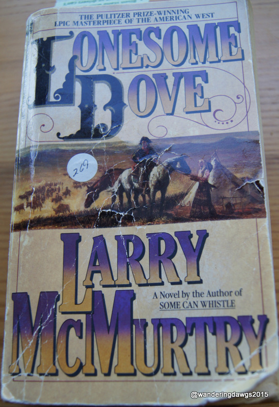 Our dog eared copy of Lonesome Dove