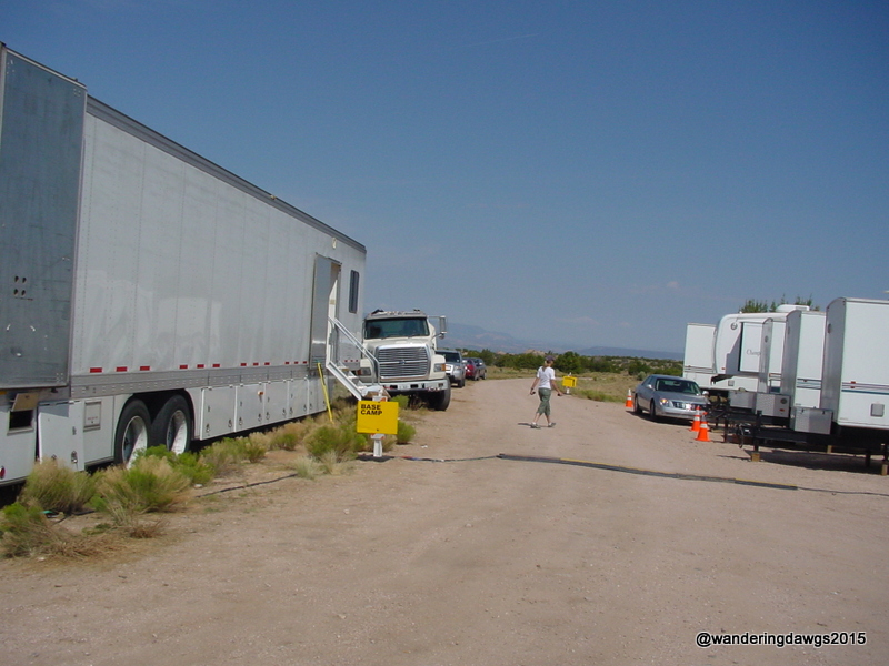 When looking for a scenic overlook we found this movie site where "Wild Hogs" was being filmed
