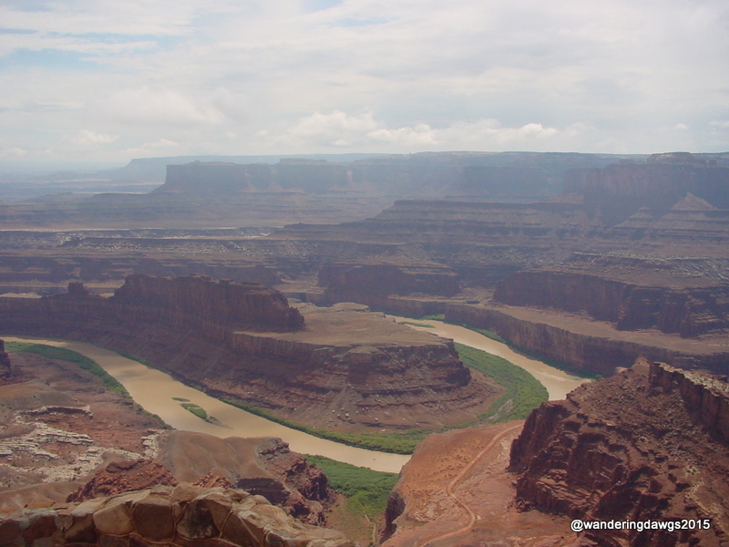Thelma and Louise drove into the Canyon at Dead Horse Point State Park
