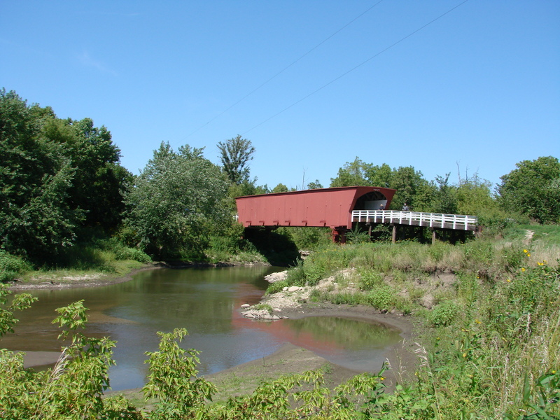 Roseman Covered Bridge, one of the Bridges of Madison County, Iowa