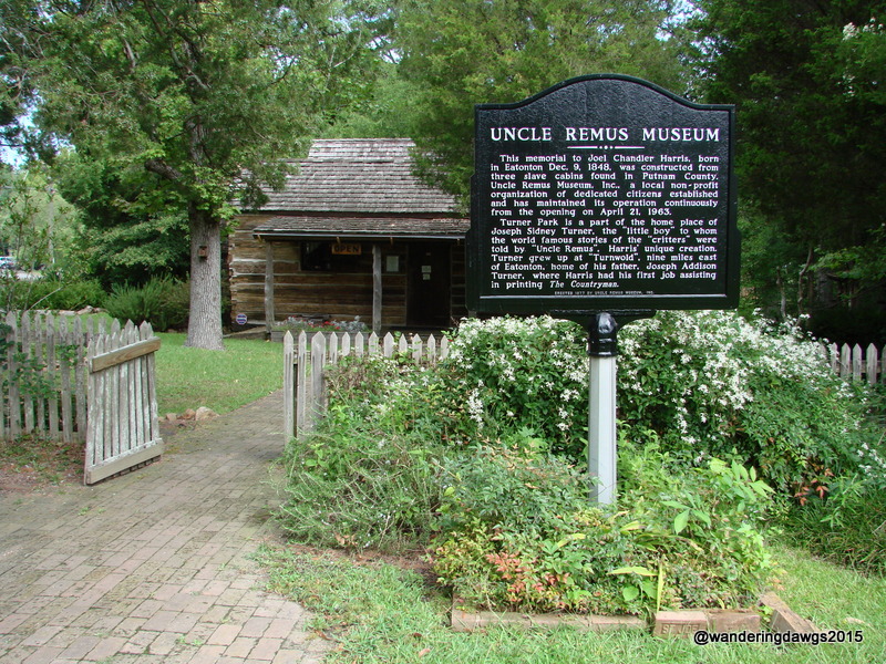 Uncle Remus Museum honoring author Joel Chandler Harris in Eatonton, Georgia
