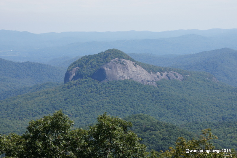 Looking Glass Rock Blue Ridge Parkway in NC