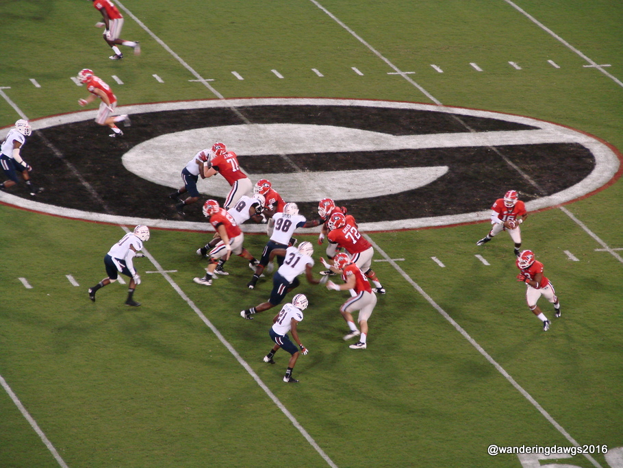 G is for Georgia Bulldogs