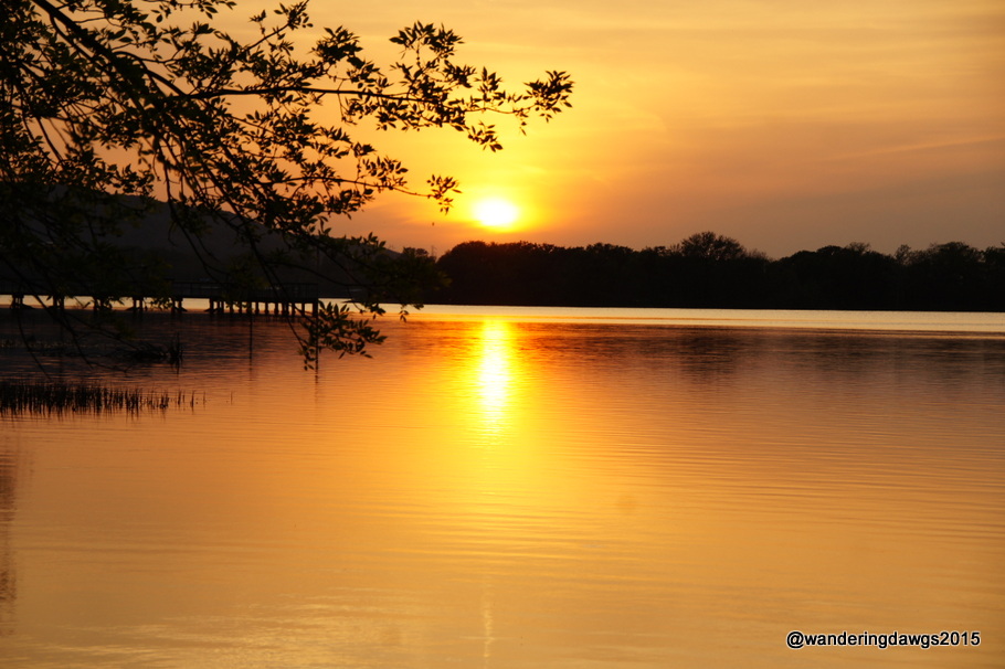 Sunset at Ink's Lake