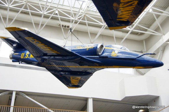 Blue Angels in the atrium