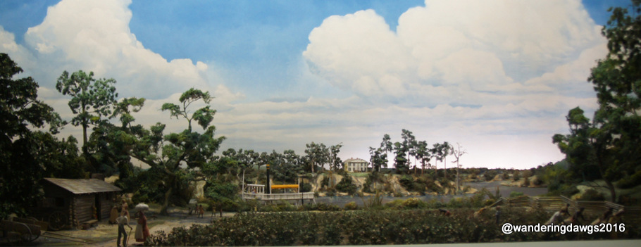 Diorama of "Old Folks at Home"