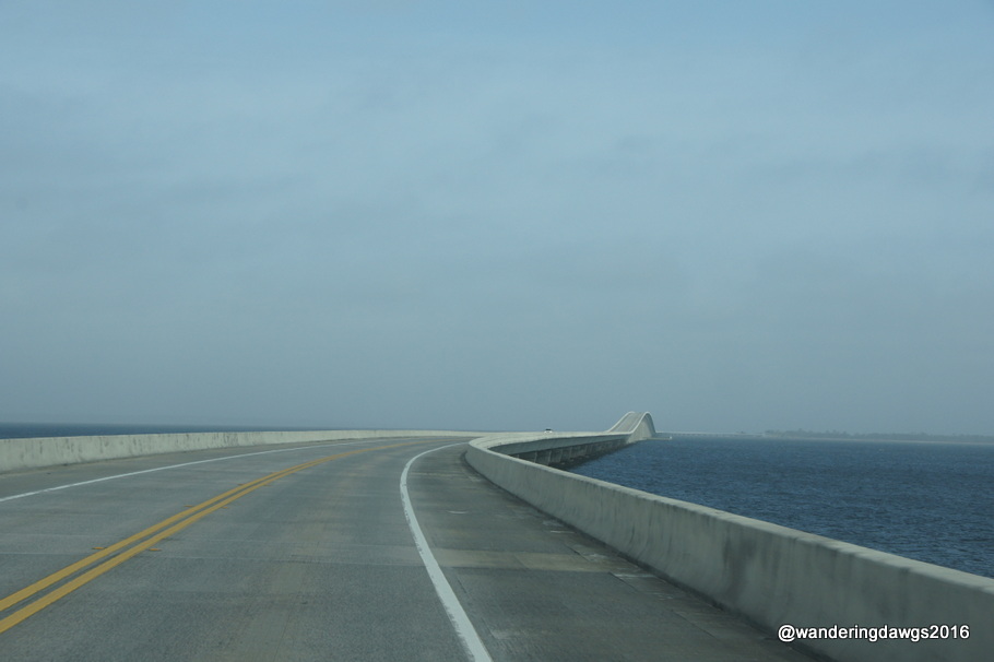 Curve in Garcon Point Bridge, Florida