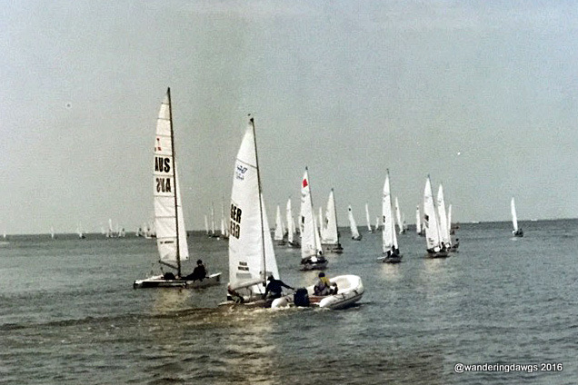 1996 Olympic 470 yachting race