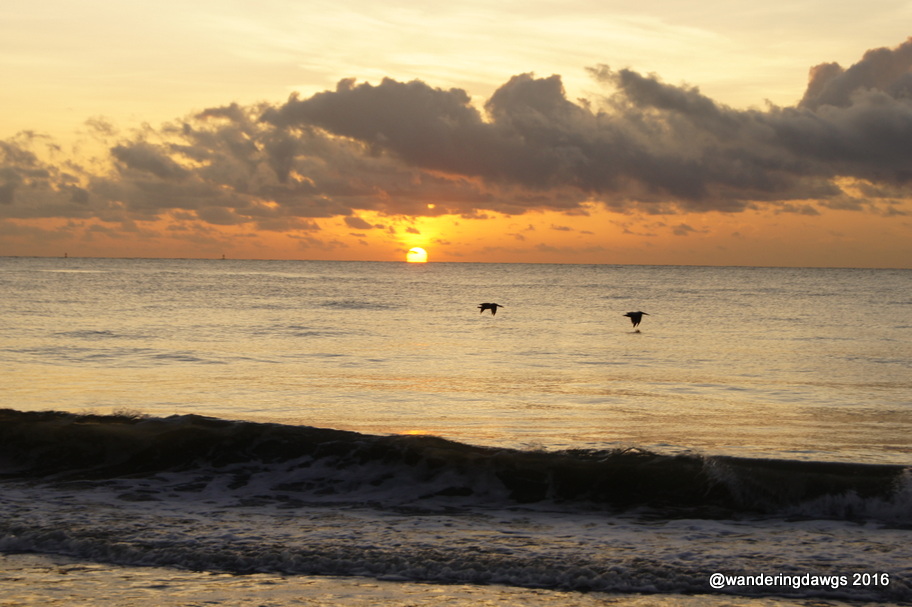 Sunrise over the Atlantic Ocean