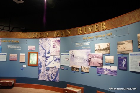 Old Man River Display at The Depot