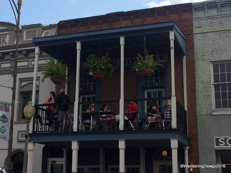 City Grocery on the square in Oxford, Mississippi