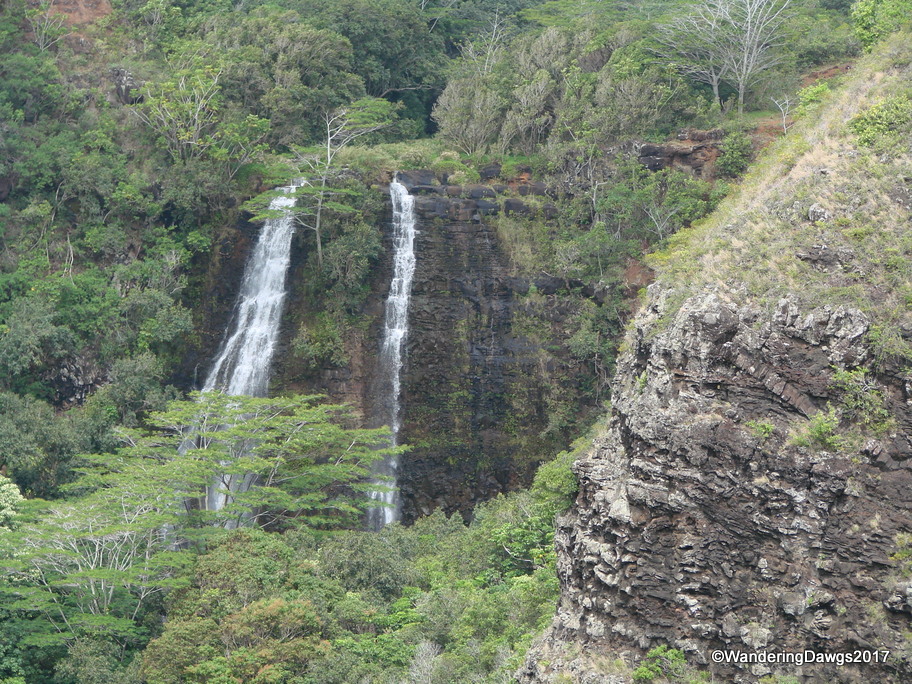 Opaekaa Falls on Kauai