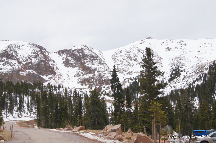 The closest we could get to Pike's Peak was six miles away but the view was still amazing