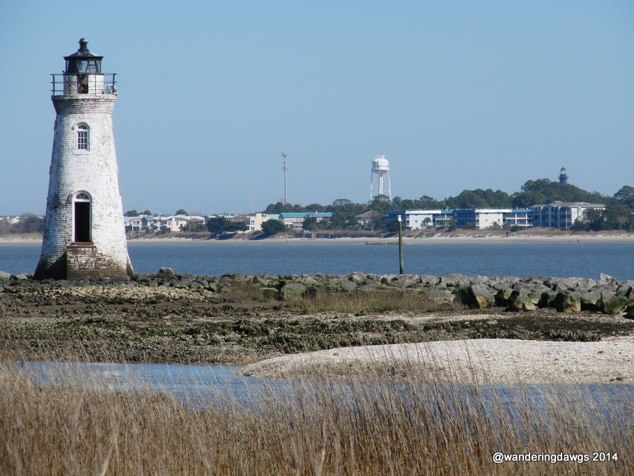 Cockspur Lighthouse at Fort Pulaski National Monument