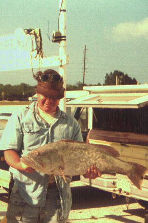 Henry with the biggest catch of the day!