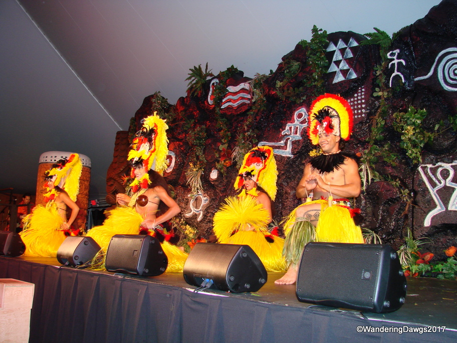 At a Luau on Kauai