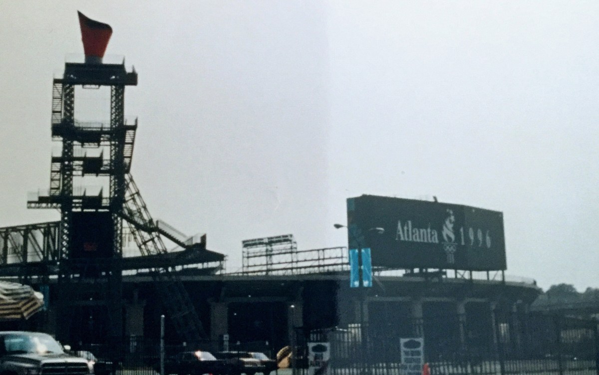Centennial Olympic Stadium 1996 - Reconstructed after Paralympics to become Turner Field