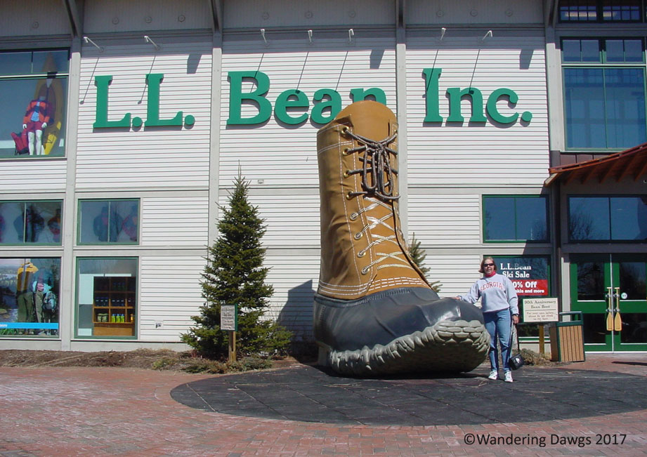 L. L. Bean Store in Freeport, Maine