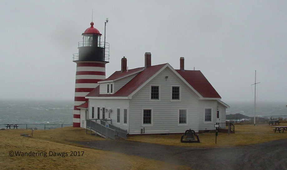 West Quaddy Light is located on the easternmost point in the U. S.