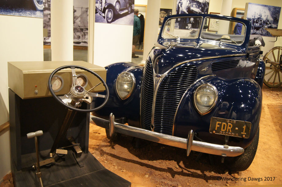 FDR drove around Georgia in this car