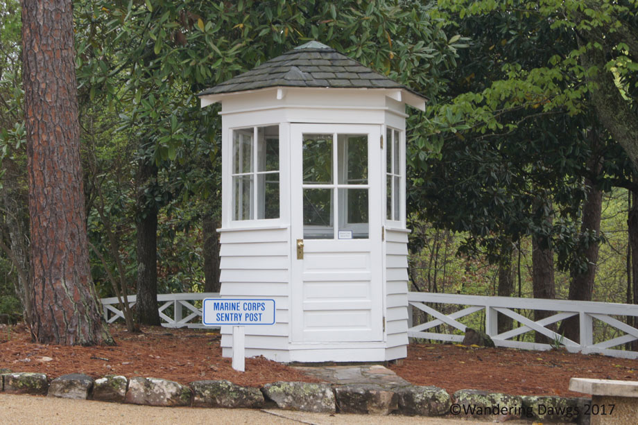 Marine Corps Sentry Post at Little White House