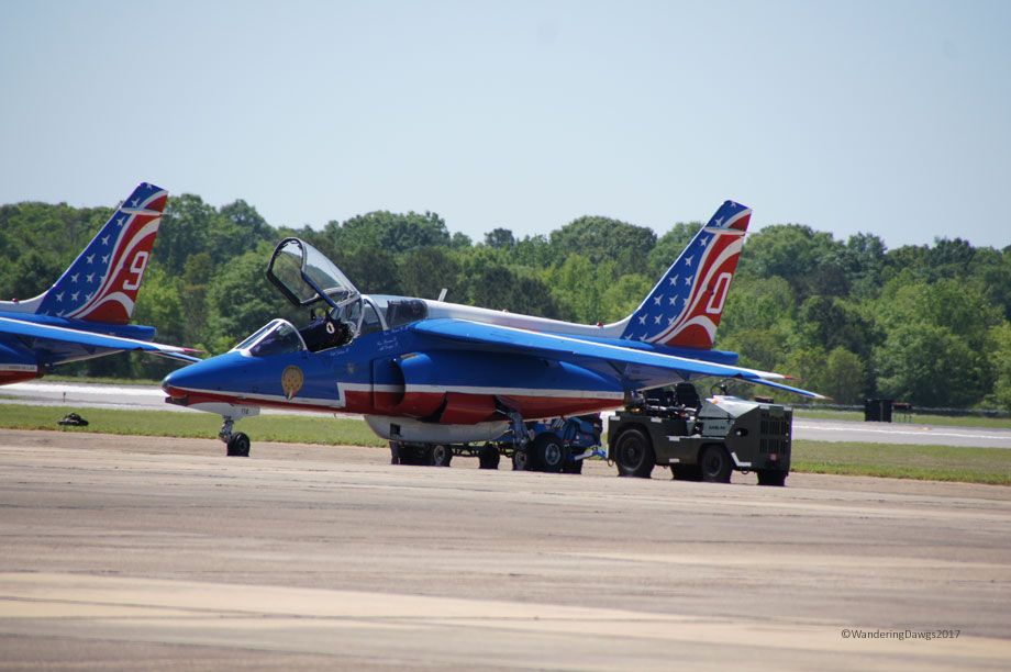 Patrouille de France at Maxwell A.F.B. Air Show