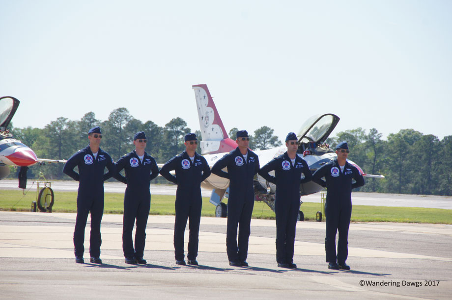 U.S.A.F. Thunderbird Pilots