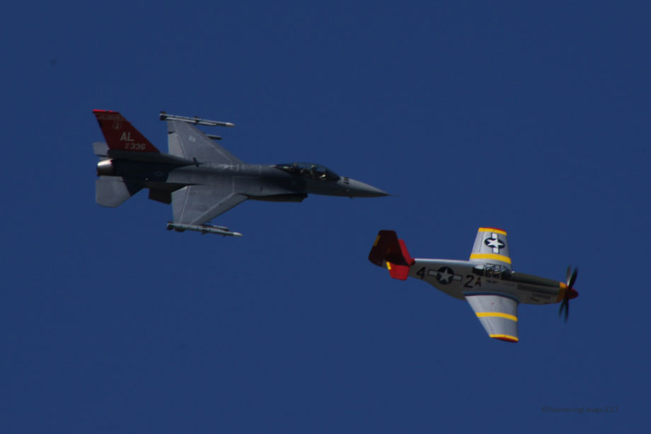 Red Tails at Maxwell A.F.B. Air Show