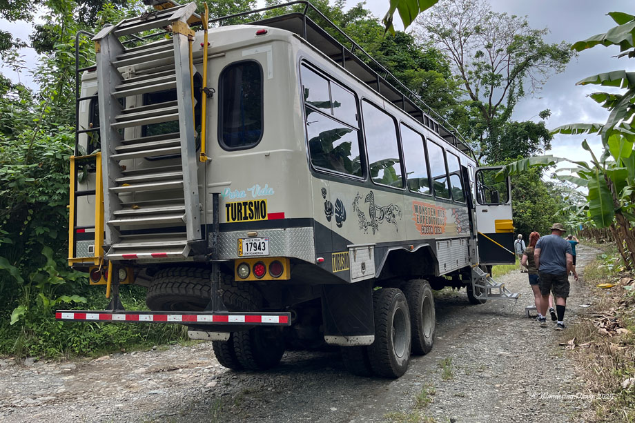 Monster Bus in Costa Rica